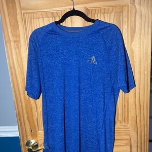 Adidas Men's Heathered Blue Tee